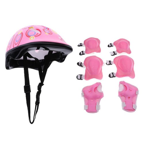 Set kids safety - kids, helmet